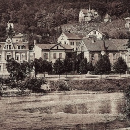 Postkarte Bad Kösen, 1912