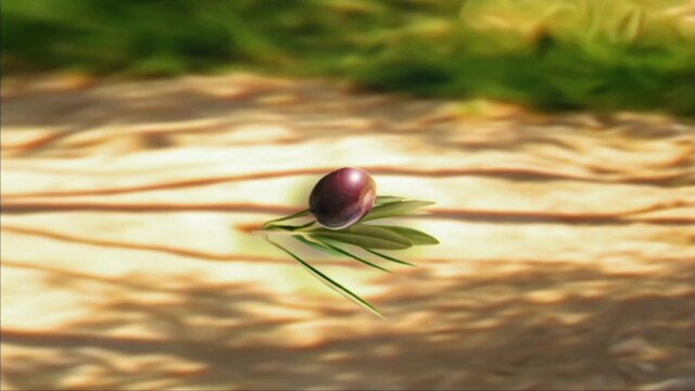 Screenshot aus dem Film "Die Olive - eine typische Mittelmeerfrucht"