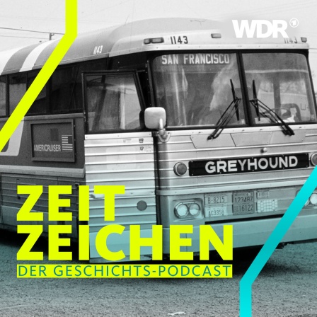 Ein "Greyhound": Ein US-amerikanischer Fernreisebus mit dem Ziel San Francisco. 