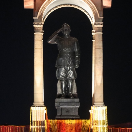 Subhas Chandra Bose Statue in Delhi