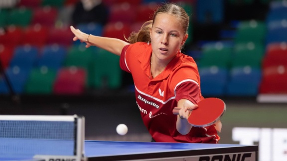 Morgenmagazin - Tischtennis-talent Annett Kaufmann Greift Bei Em An