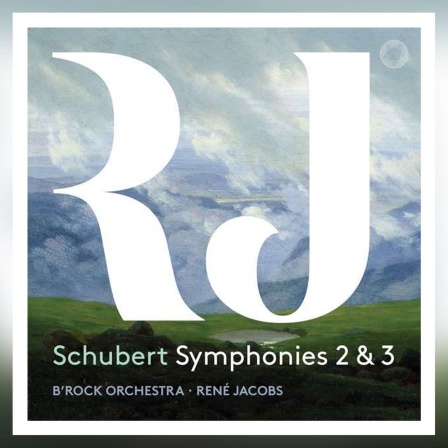 CD-Cover: Schuberts Symphonien mit B`Rock und René Jacobs