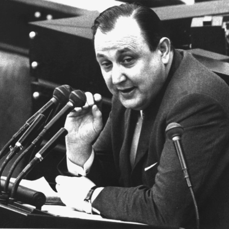 Bundesinnenminister Hans-Dietrich Genscher, FDP, 1971