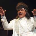 Little Richard, der «King of Rock'n'Roll», bei einem Konzert in der Grugahalle. Der amerikanische Musiker («Tutti Frutti»)