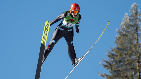 Sportschau Wintersport - Kombiniererin Nowak überrascht - Die Zusammenfassung