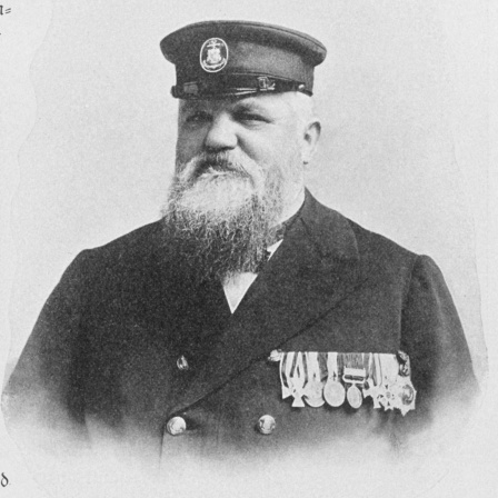 Adalbert Krech (1852 - 1907), Kapitän des Forschungsschiffs &#034;Valdivia&#034;