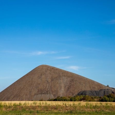 Abraumhalde im Mansfelder Land 