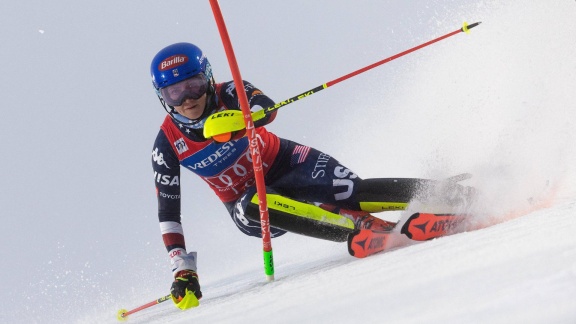 Sportschau - Der Zweite Lauf Beim Slalom Der Frauen Im Re-live