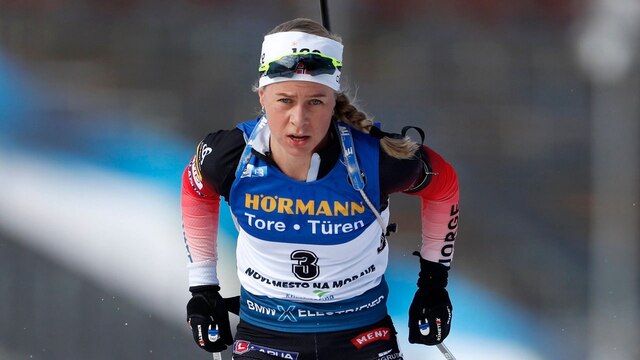 Sportschau Biathlon Weltcup In Hochfilzen Die Verfolgung Der Frauen In Voller Lange Ard Mediathek