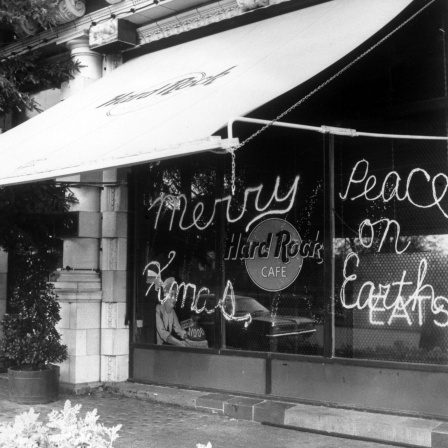Das Hard Rock Cafe in der Park Lane in London 1975 (Archivbild)