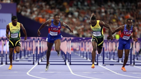 Sportschau Olympia 2024 - Leichtathletik: Das Finale Im 110m Hürden