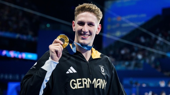 Sportschau Olympia 2024 - Schwimmen: Lukas Märtens (un)erwartete Goldmedaille