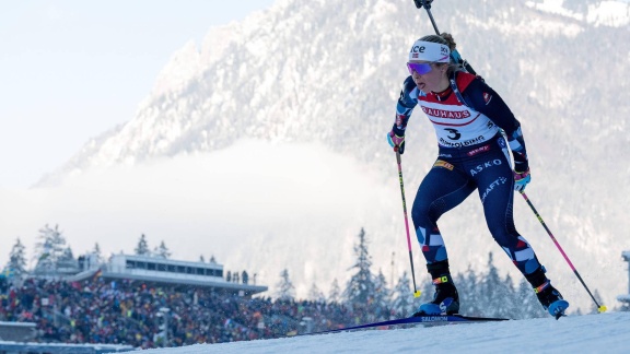 Sportschau Wintersport - Sprint Der Frauen In Ruhpolding - Die Zusammenfassung