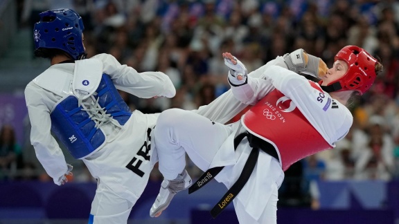 Sportschau Olympia 2024 - Taekwondo - Brandl Darf Um Bronze Kämpfen