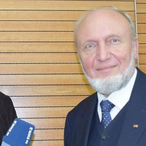 Rainer Volk und Hans-Werner Sinn (rechts)