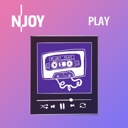 N-JOY Play: Eine Illustration zeigt einen Player mit einer Musikkassette als Titelbild
