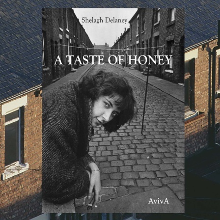 Arbeiterhäuser in UK + Buchcover Shelagh Delaney "A Taste of Honey"© imago + aviva verlag
