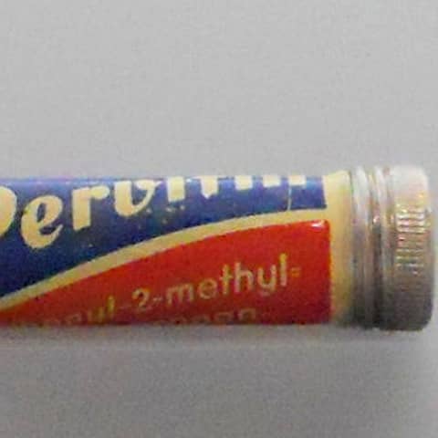 Pervitin-Tablettendose