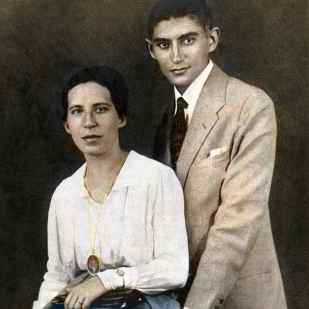 Franz Kafka und Felice Bauer, Budapest, Juli 1917