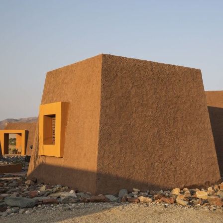 Häuser aus Wüstensand in Namibia