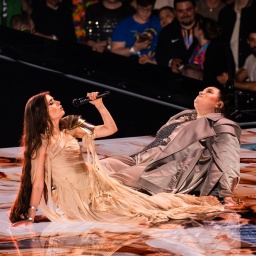 alyona alyona & Jerry Heil auf der ESC-Bühne in Malmö.