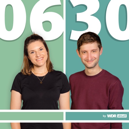 Die Podcast-Hosts Lisa und Matthis