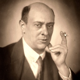 Der österreichische Komponist Arnold Schönberg, Wien, 1922; © dpa/brandstaetter images/Franz Xaver Setzer