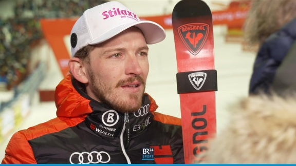 Sportschau Wintersport - Skifahrer Straßer - 'es Ist Noch Viel Drinnen, Im Zweiten Lauf'