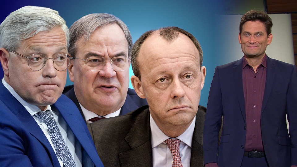 Extra 3 Merz Laschet Rottgen Lahmer Kampf Um Cdu Vorsitz Ard Mediathek