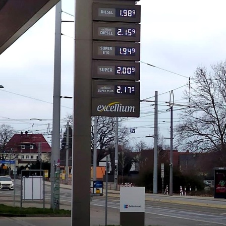 Tankstelle Spritpreis Bornaische Straße