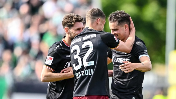 Sportschau Bundesliga - Remis In Ulm Rettet Münsteraner Klassenerhalt