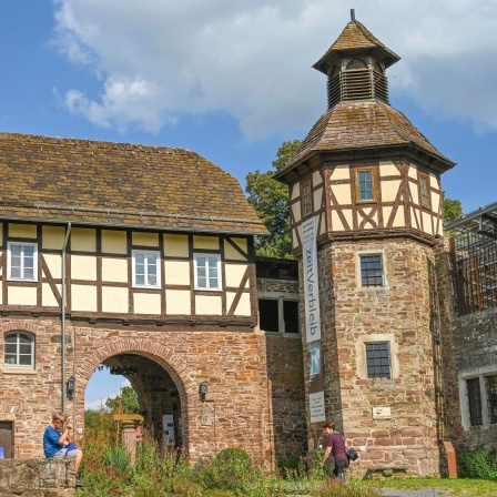 Wasserschloss Wülmersen in Hessen.
