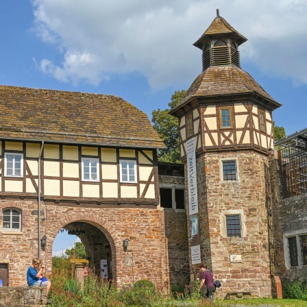 Wasserschloss Wülmersen in Hessen.