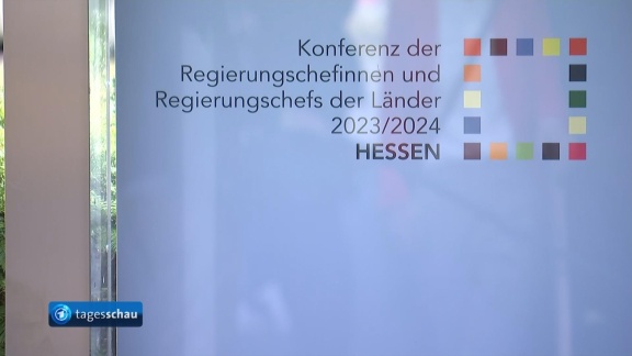 Tagesschau24 - Ministerpräsidentenkonferenz: Beratungen über Migrationspolitik