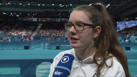 Sportschau Paralympics 2024 - Para-tischtennisspielerin Spegel - 'die Freude überwiegt'