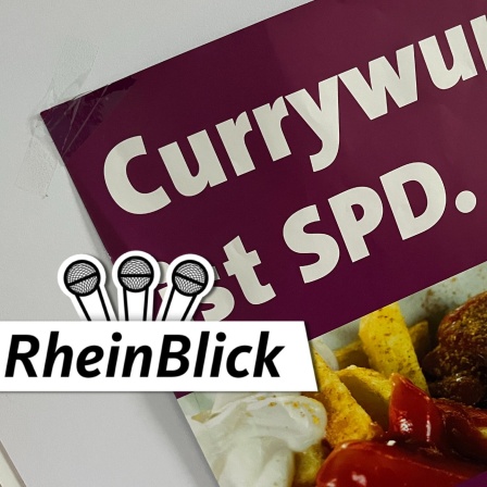 Wahlplakat der NRW-SPD von 2012: "Currywurst ist SPD"