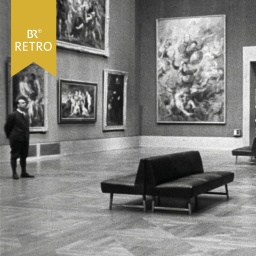 Ausstellungssaal in der Alten Pinakothek | Bild: BR Archiv
