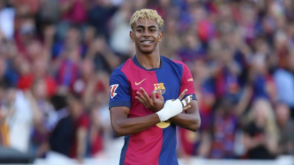 Sportschau - Lamine Yamal Unterschreibt Bis 2031 Bei Barcelona