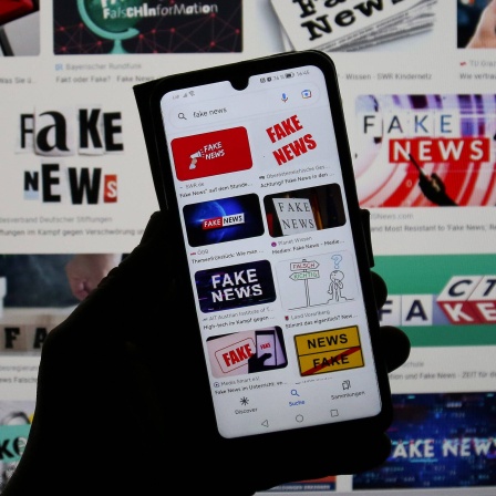 Verschiedene Themenbilder zu Fake News