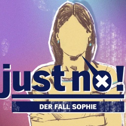 Das Cover des neuen Podcasts von NDR 2 und NDR Kultur „just no! Der Podcast gegen Gewalt“.