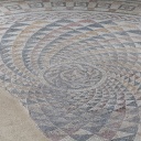 Mosaikboden, Unesco-Weltkulturerbe antike römische Ruinen von Gamzigrad