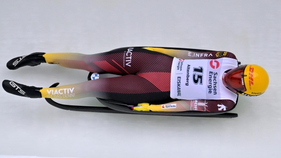 Sportschau Wintersport - Rodeln In Altenberg - Zusammenfassung Der Sprint-rennen