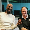 Yared Dibaba mit Benjamin Targan im Studio