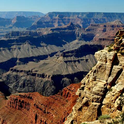Blick auf den Grand Canyon (Foto: imago images / Francis Dean/Deanpictures)