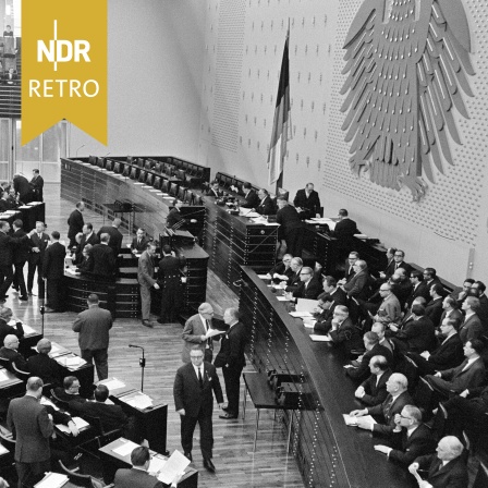 Der Bundestag in Bonn 1966