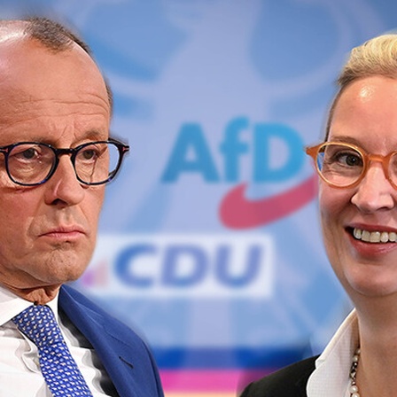 Friedrich Merz und Alice Weidel