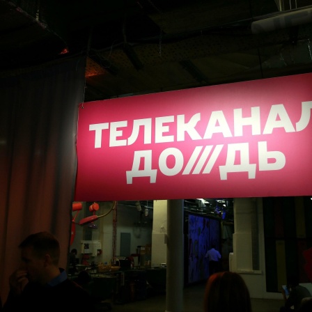 Unabhängiger russischer Fernsehsender Doschd