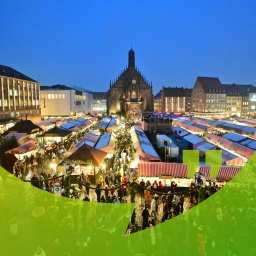 Christkindlesmarkt in Nürnberg  | Bild: dpa-Bildfunk/Daniel Karmann