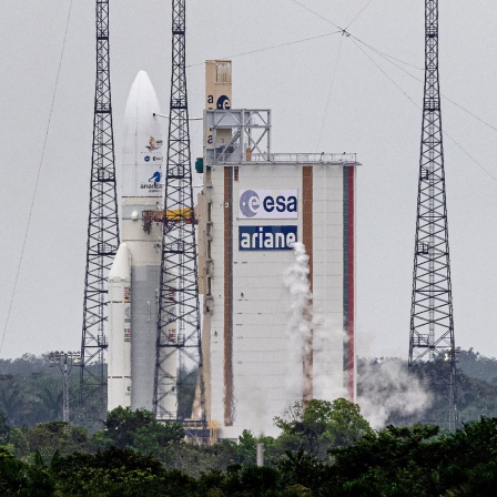 Ariane-5- Rakete startet zum letzten Mal