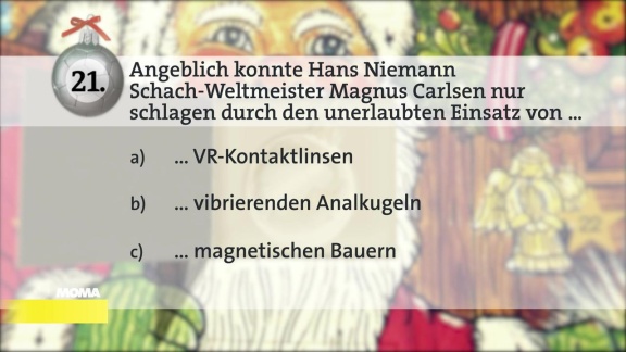 Morgenmagazin - Adventsrätsel: Schach